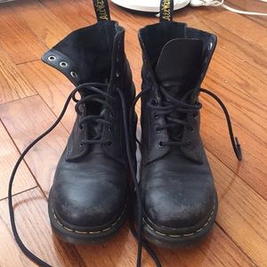 Doc Martens Navy Blue Combat Boots